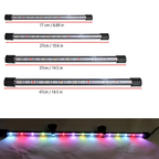 17-47Cm Aquarium LED Lighting Submersible Mood Lamp USB Waterproof Fish Tank Decorative Plant Grow Light Accessories 110-240V