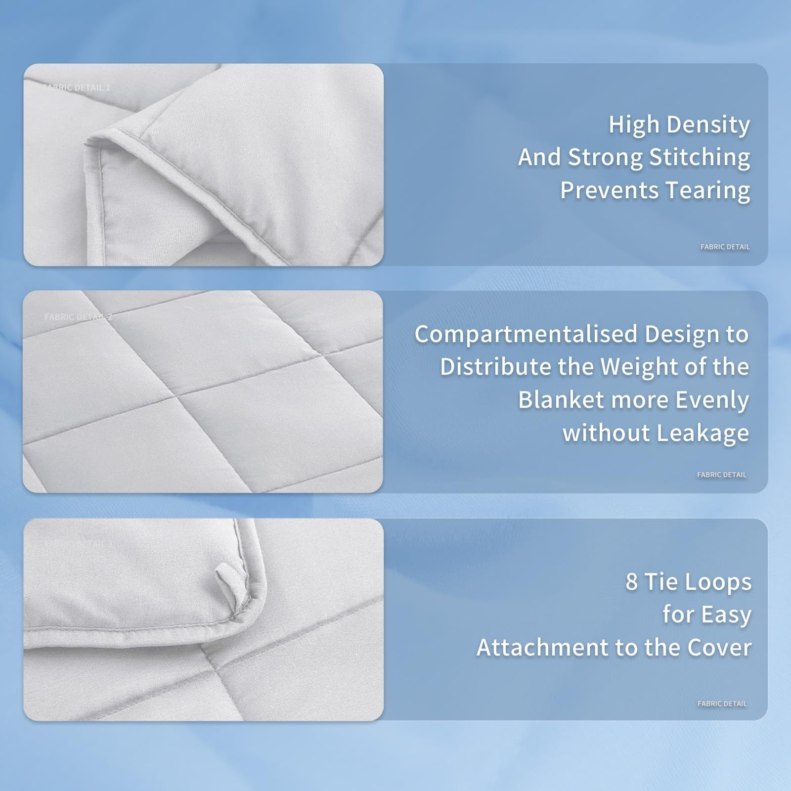 Weighted Blanket for Adults (12 Lbs, 48" X 72") Twin Size Soft Cooling Heavy ...