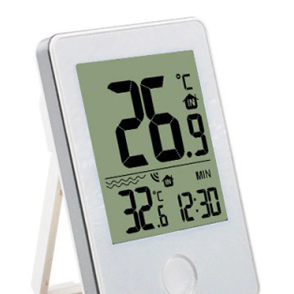 Wireless Floating Thermometer Easy Read Digital Pool Thermometer Water Temperature Thermometer for Swimming Pool Bathtub Hot Tub