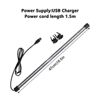 17-47Cm Aquarium LED Lighting Submersible Mood Lamp USB Waterproof Fish Tank Decorative Plant Grow Light Accessories 110-240V