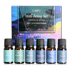6X10Ml Essential Oil Blend Set, Aromatherapy Essential Oil Kit, Fresh Air Deodorant for Home & Office