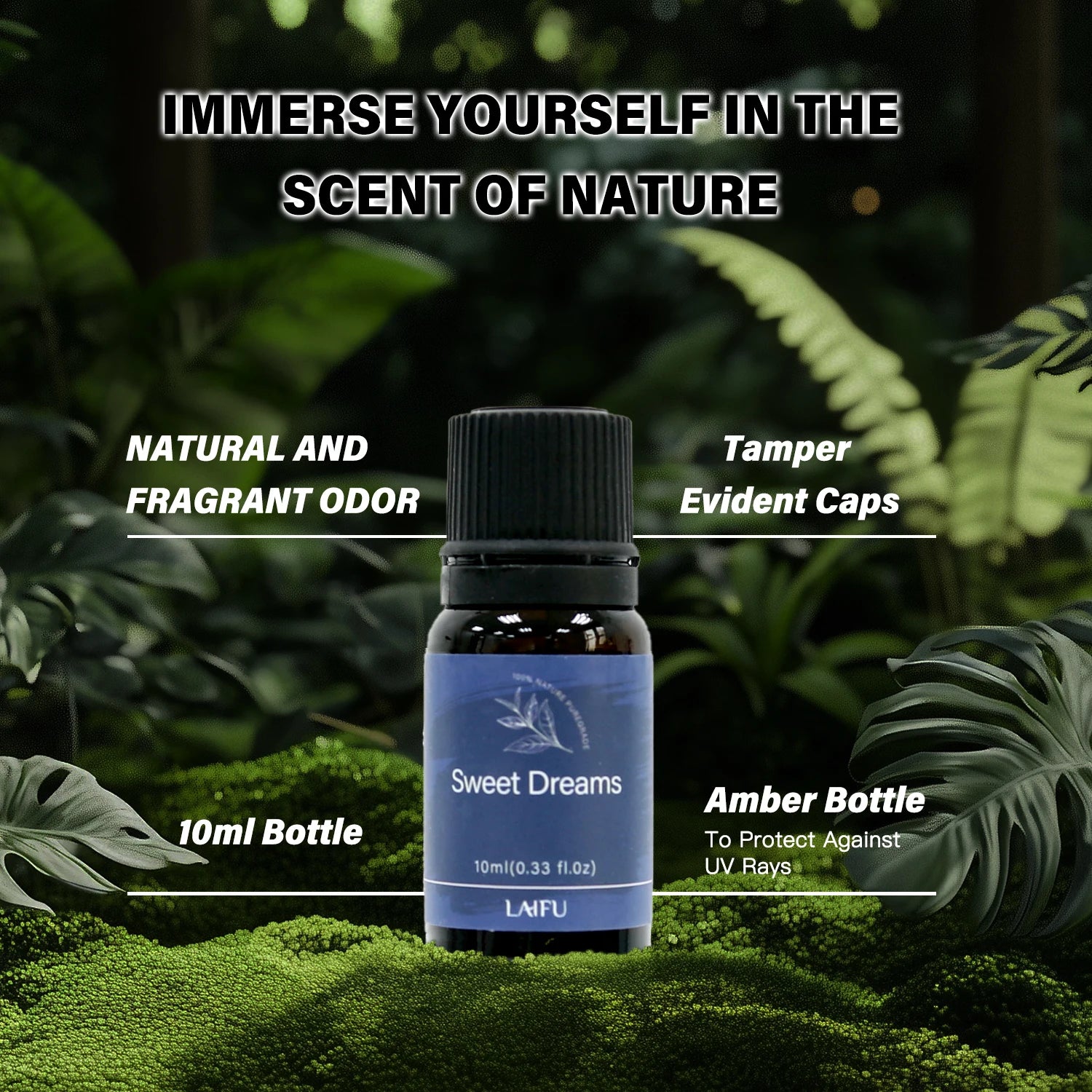 6X10Ml Essential Oil Blend Set, Aromatherapy Essential Oil Kit, Fresh Air Deodorant for Home & Office